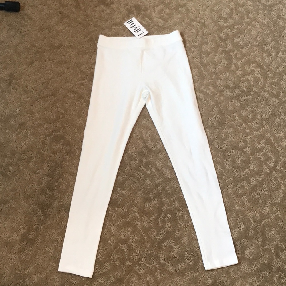 White leggings from lilyful